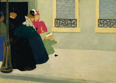 Un Paseo de Felix Edouard Vallotton