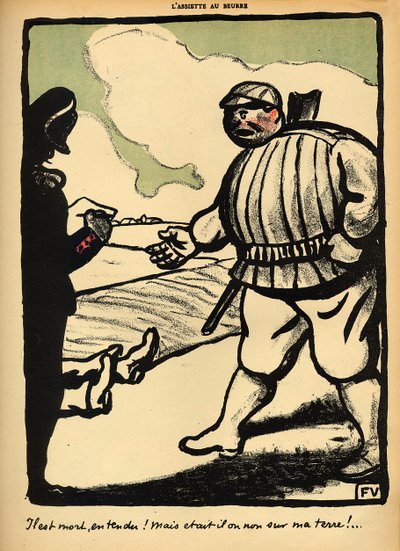 Un terrateniente mata a un vagabundo, de 