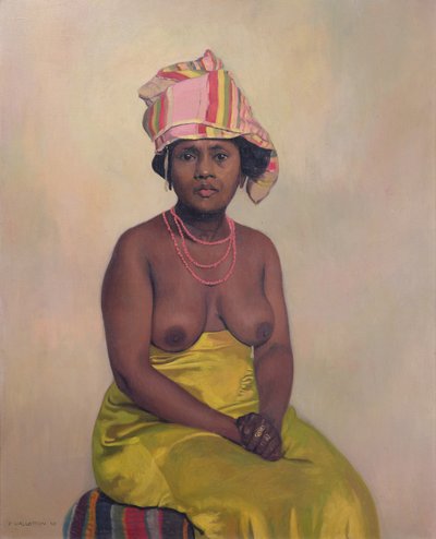 Mujer Africana, 1910 de Felix Edouard Vallotton