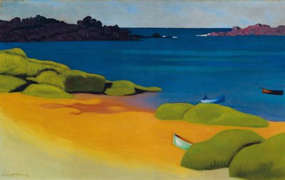 Bahía en Tregastel de Felix Edouard Vallotton