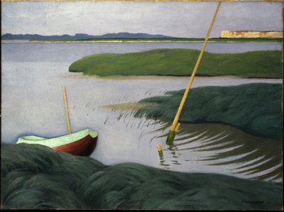 Barco en Berville de Felix Edouard Vallotton