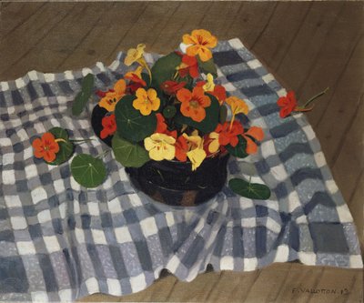 Cuenco de capuchinas de Felix Edouard Vallotton