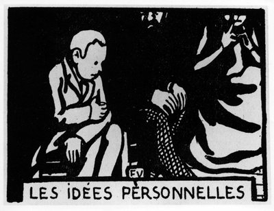 Cabeza de Zanahoria: “ideas personales” escrito por Jules Renard, ed. Flammarion (ilustración) de Felix Edouard Vallotton