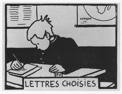 Carrot Poil: "cartas escogidas", Jules Renard, ilustración de Felix Vallotton, ed. Flammarion de Felix Edouard Vallotton