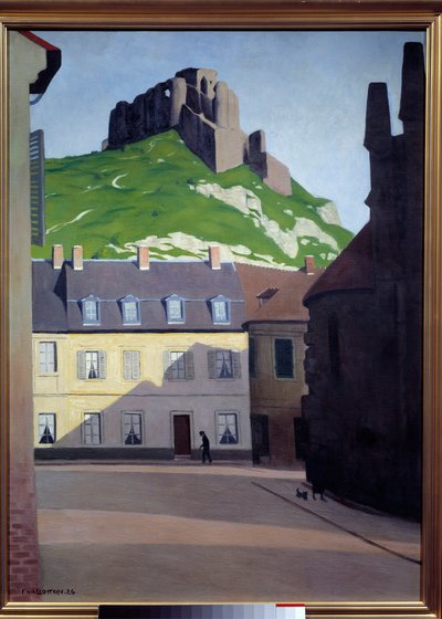 Chateau Gaillard en Andelys de Felix Edouard Vallotton