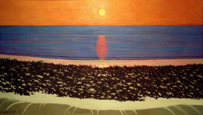 Puesta de sol, Villerville de Felix Edouard Vallotton