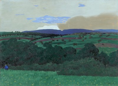Alrededores de Lausana de Felix Edouard Vallotton