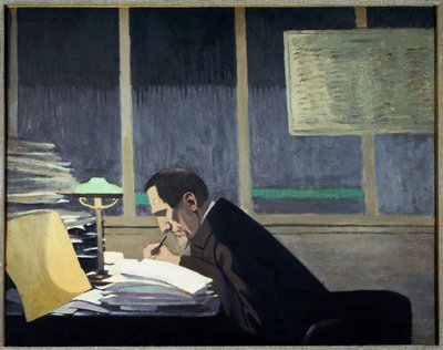 Félix Fénéon en la Revue Blanche de Felix Edouard Vallotton