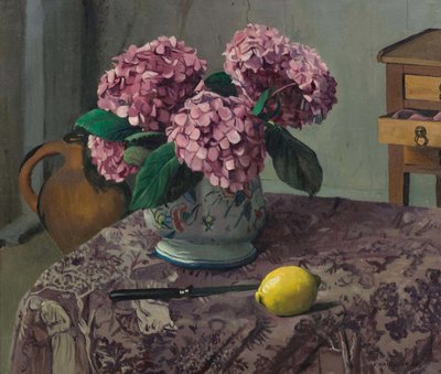 Hortensias y limón, 1923 de Felix Edouard Vallotton