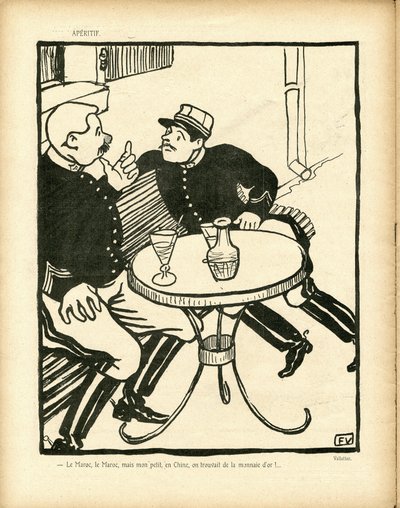 Ilustración de Felix dit Vallotton de Felix Edouard Vallotton