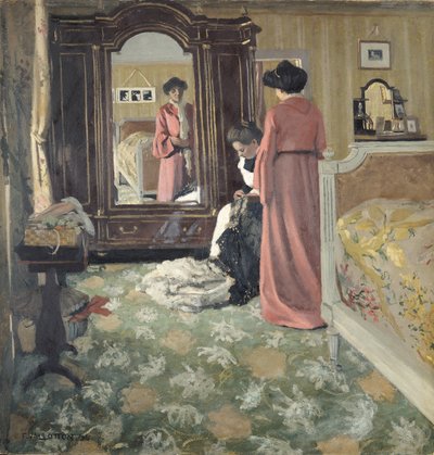 Interior de Felix Edouard Vallotton