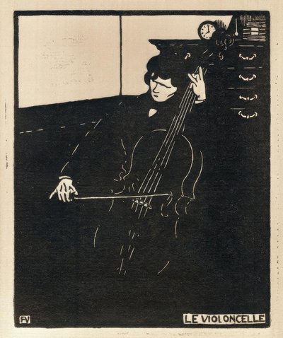 El violonchelo de Felix Edouard Vallotton