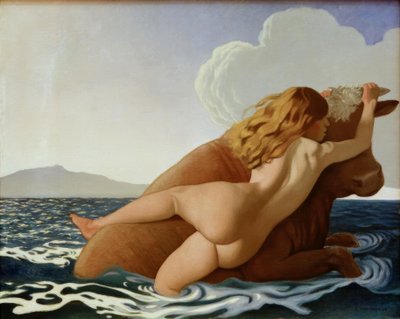 El rapto de Europa de Felix Edouard Vallotton