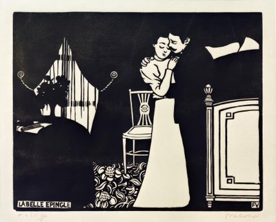 La bella horquilla de Felix Edouard Vallotton