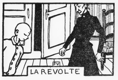 La revuelta de Felix Edouard Vallotton