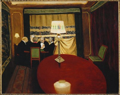 Le Poker de Felix Edouard Vallotton