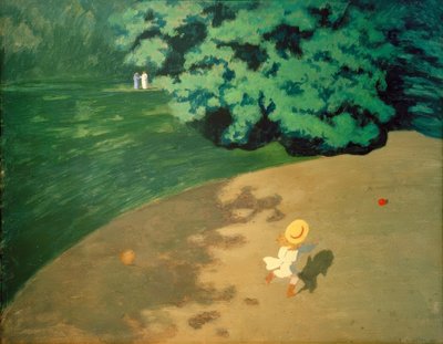 El globo de Felix Edouard Vallotton