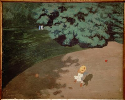 El Globo Rojo de Felix Edouard Vallotton