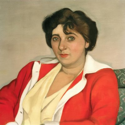 El suéter rojo de Felix Edouard Vallotton