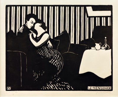 La mentira de Felix Edouard Vallotton