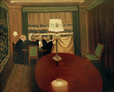 El póker de Felix Edouard Vallotton