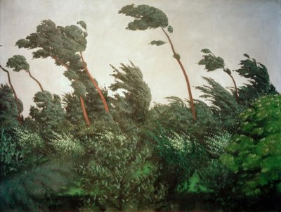 El viento de Felix Edouard Vallotton