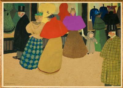 Les Passants de Felix Edouard Vallotton
