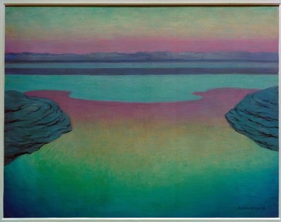 Marea alta por la tarde de Felix Edouard Vallotton