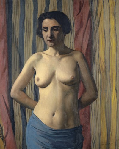 Desnudo con faja azul, 1922 de Felix Edouard Vallotton