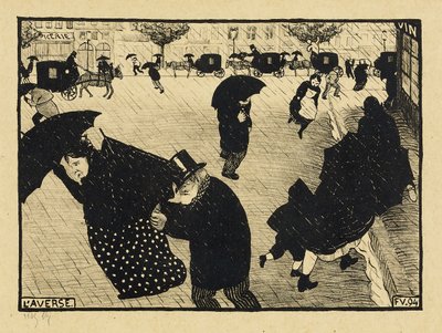 París intenso, 1893-94 de Felix Edouard Vallotton