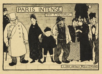 París intenso, 1893-94 de Felix Edouard Vallotton
