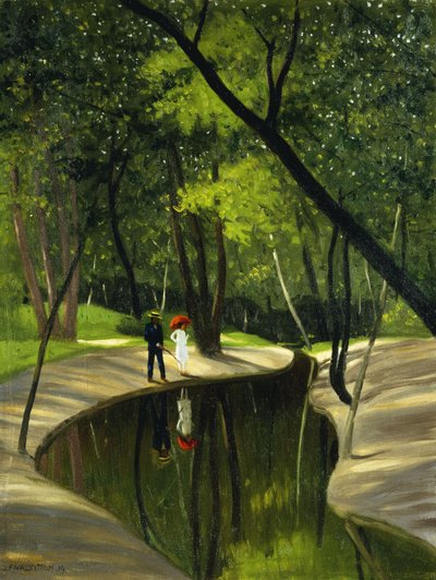 Paisaje de Boulogne, 1919 de Felix Edouard Vallotton