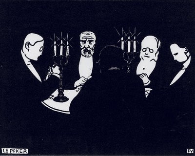 Póker, 1896 de Felix Edouard Vallotton