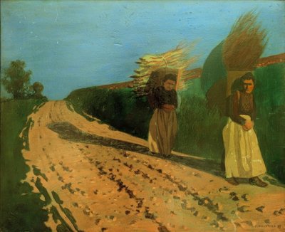 Portadoras de leña de Felix Edouard Vallotton