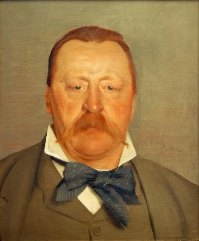 Retrato de Monsieur Alfred Delisle de Felix Edouard Vallotton