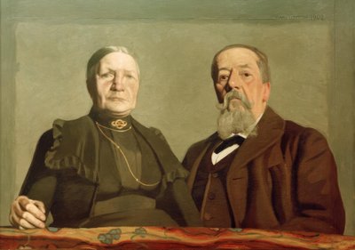 Retrato de mis padres reunidos de Felix Edouard Vallotton