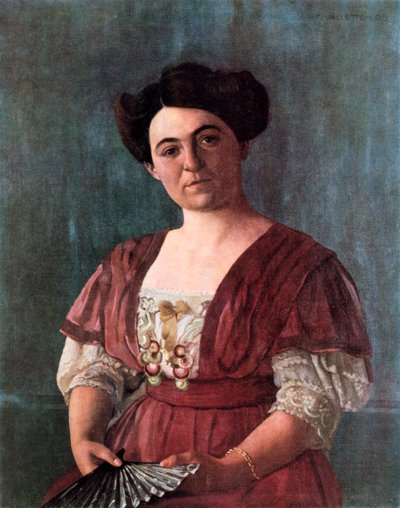 Retrato de Mme Haasen, 1908. de Felix Edouard Vallotton