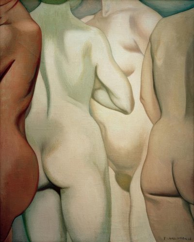 Cuatro torsos de Felix Edouard Vallotton