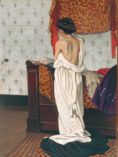 Desnudo de espaldas en un interior. 1902 de Felix Edouard Vallotton