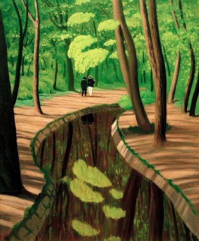 Soto, Bosque de Boulogne de Felix Edouard Vallotton