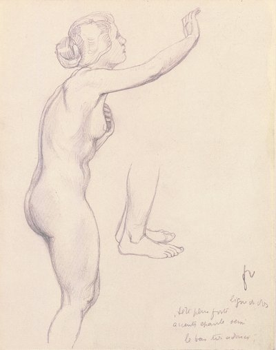 Estudio para Perseo y Andrómeda, 1918 de Felix Edouard Vallotton