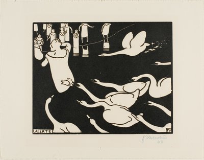 La alarma de Felix Edouard Vallotton