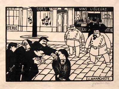 El Anarquista de Felix Edouard Vallotton