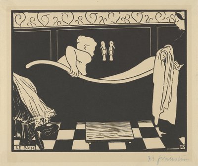 El baño (Le Bain) de Felix Edouard Vallotton