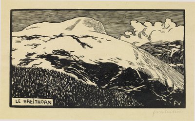 El Breithorn, 1892 de Felix Edouard Vallotton