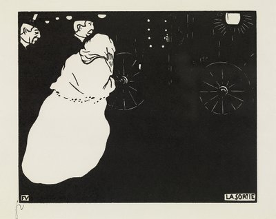 La partida, 1895 de Felix Edouard Vallotton