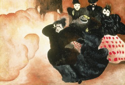 El vendaval, c.1894 de Felix Edouard Vallotton