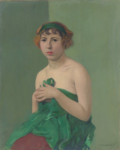 El Lazo Verde, 1911 de Felix Edouard Vallotton