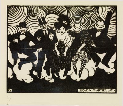 El feliz barrio latino de Felix Edouard Vallotton