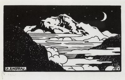 La Jungfrau, 1892 de Felix Edouard Vallotton